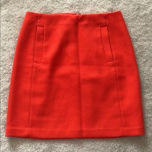 Banana Republic Orange Skirt (with pockets)